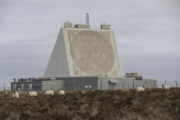 RAF Fylingdales on the North Yorkshire Moors is one of three radar sites in the Ballistic Missile Early Warning System. The other two are in Alaska and Greenland. Photo: Open Government Licence v3.0.